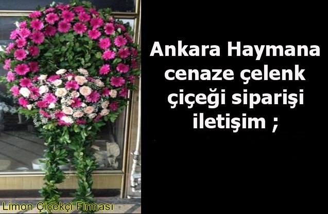 Ankara Haymana cenaze �elenk �i�e�i sipari�i